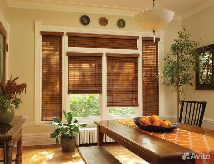 Деревянные жалюзи