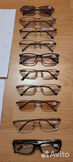 Очки для зрения -4. Готовые очки
