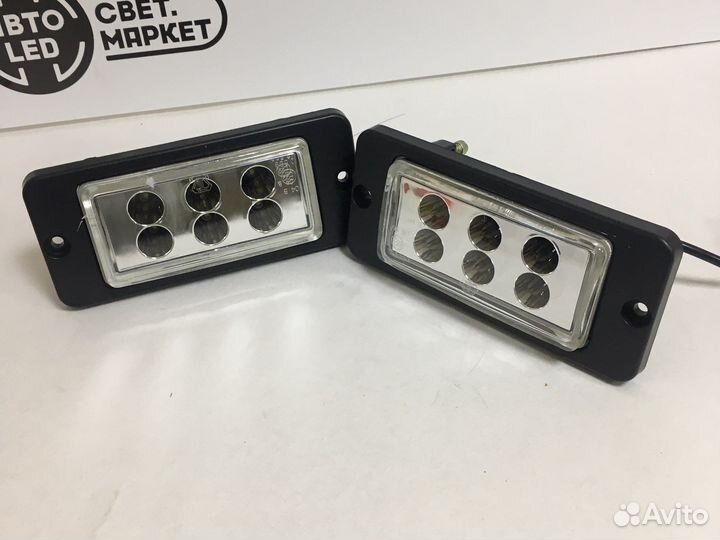 Противотуманки диодные Камаз