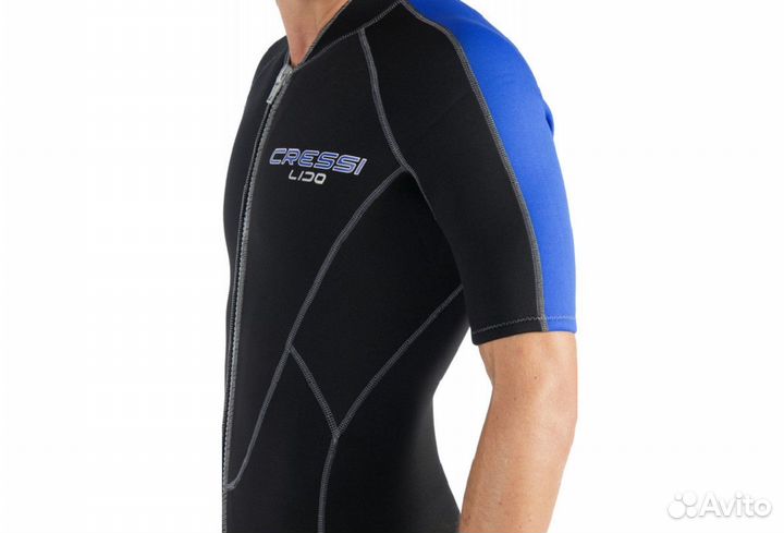 Гидрокостюм Cressi Lido Man Shorty, 2 мм