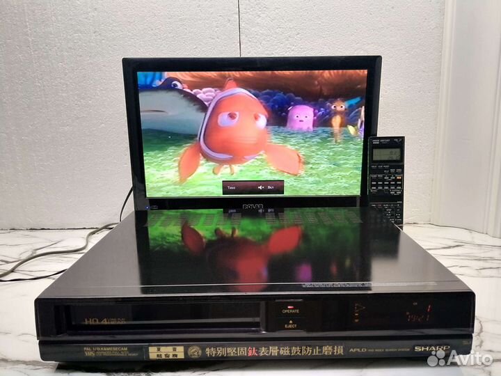 Видеомагнитофон Sharp VC-A507D Titanium Япония