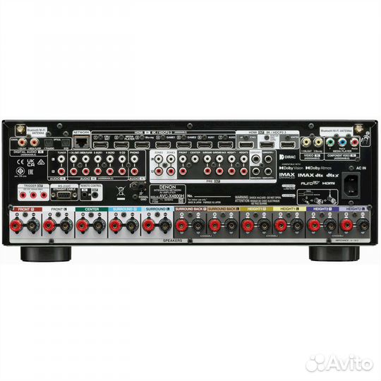 AV ресивер denon AVC-X4800H black