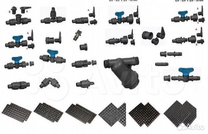 Капельная лента (шаг 20) 1000м