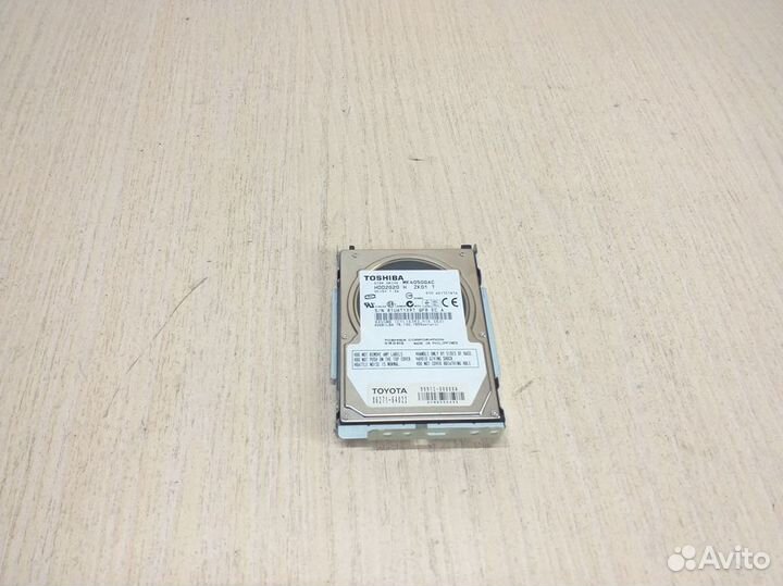 Жесткий диск магнитолы Toyota Highlander 2