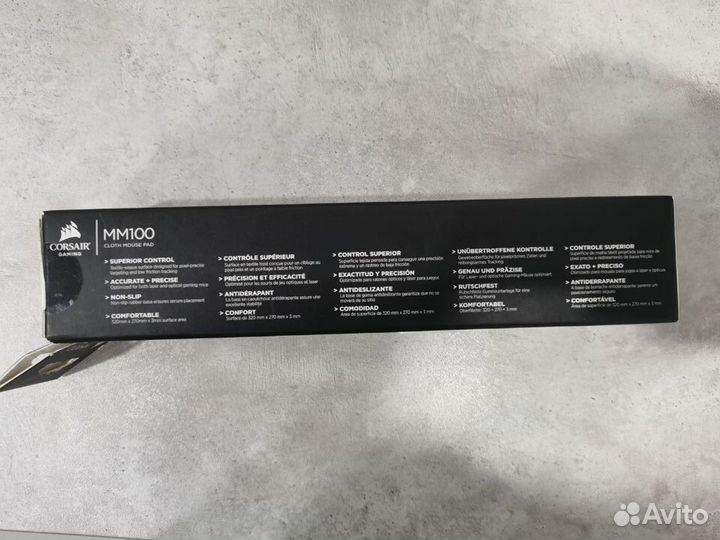 Новый игровой коврик для мыши Corsair MM100