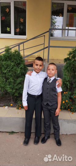 Школьная форма для мальчика серая 32