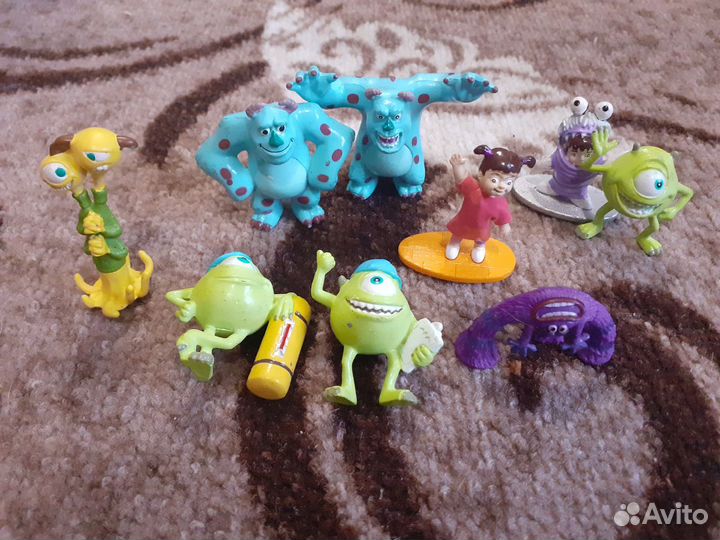 Герои мультфильма Корпорация монстров
