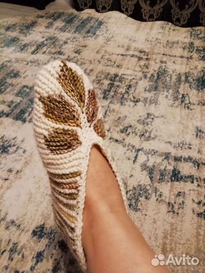 Вязаные следки