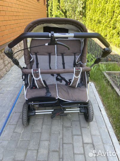 Коляска для двойни 3 в 1