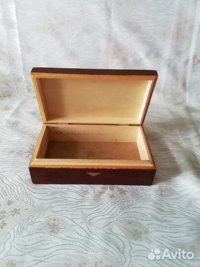 Шкатулка деревянная СССР