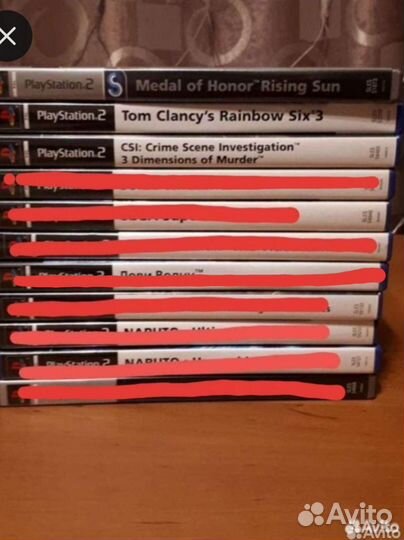 Лицензионные игры для PS2 (обновлено 07.04.24)