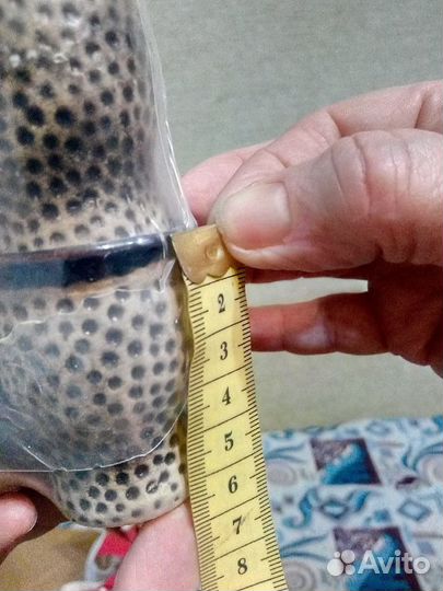 Штоф и 6 стопок, керамика