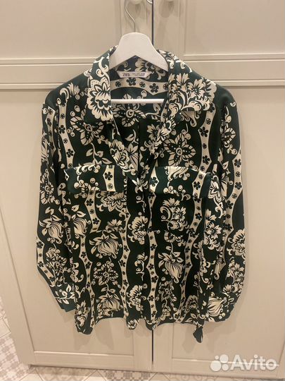 Блузка женская zara размер L 48-50