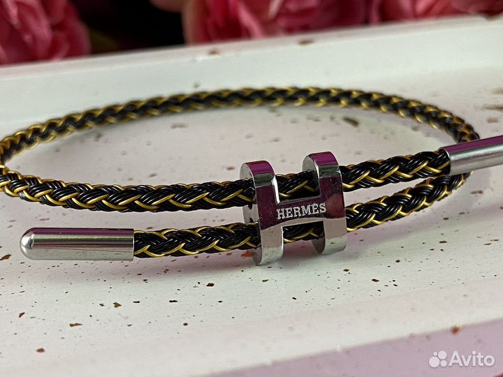 Браслет hermes шнурок