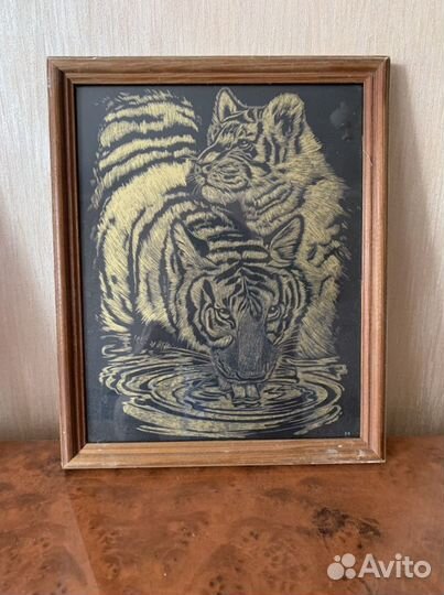 Картина гравюра