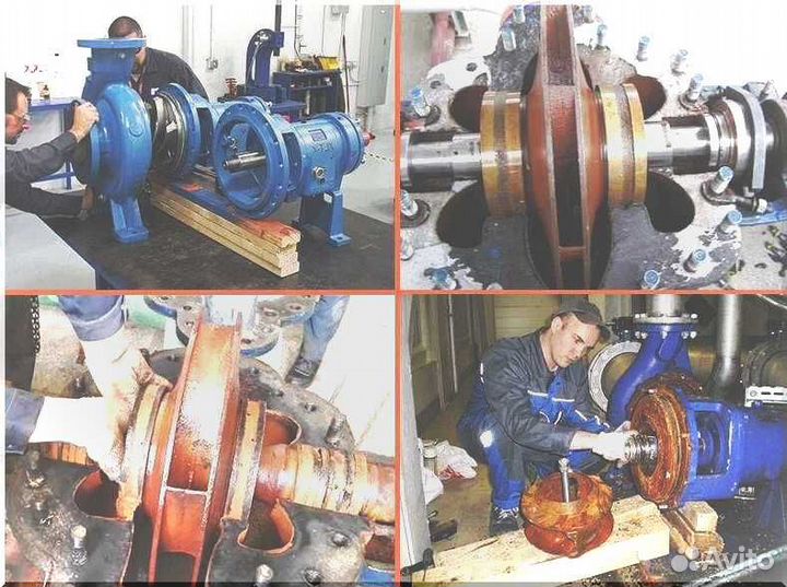 Ремонт насосов и насосных станций