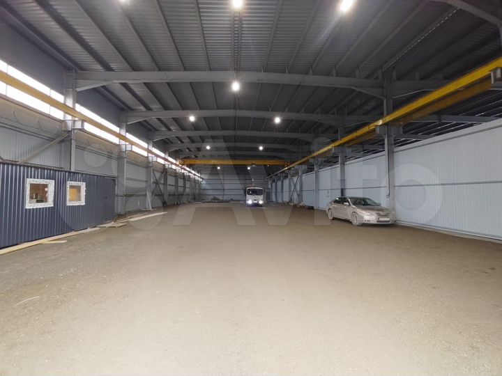 Производство, 750 м², с кран/балкой 5т