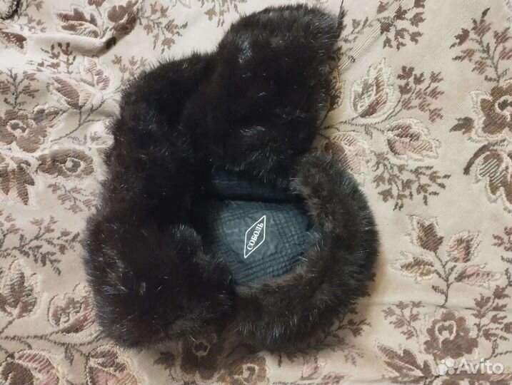 Соболья мужская шапка 60 размер