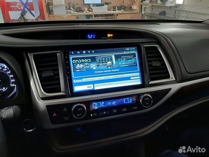 Android для Toyota Highlander 2013 -19, есть Teyes