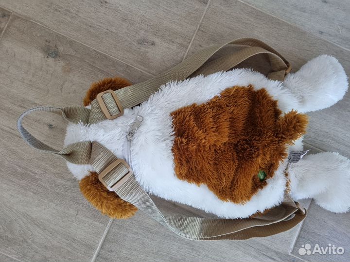 Детский плюшевый рюкзачок Собачка