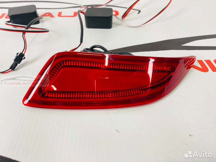 Катафоты в задний бампер Toyota Camry 55 F3757