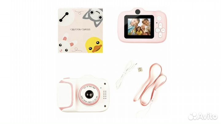 Детский фотоаппарат Cartoon Camera Заяц