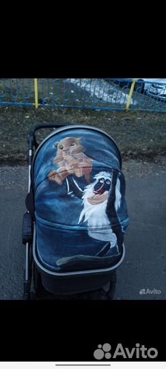 Коляска 2 в 1 luxmon