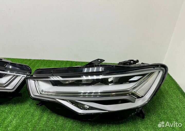 Фара левая правая Audi A6 C7 Matrix вместо ксенон