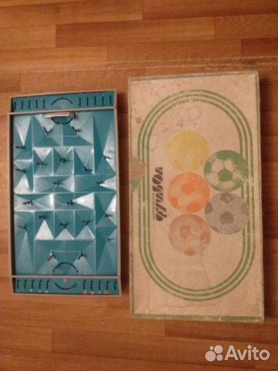 Игра настольная Футбол. Игрушки СССР