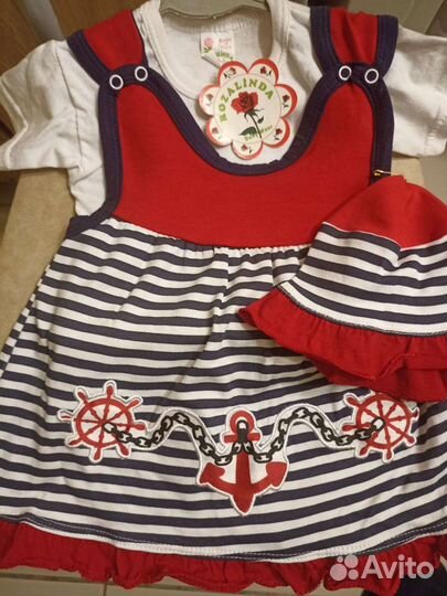 Платье для девочки 80