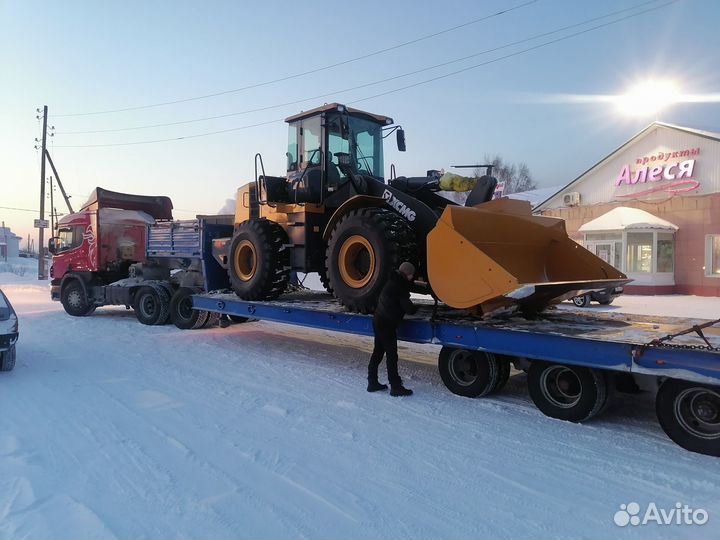 Фронтальный погрузчик