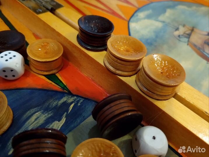 Нарды ручной работы