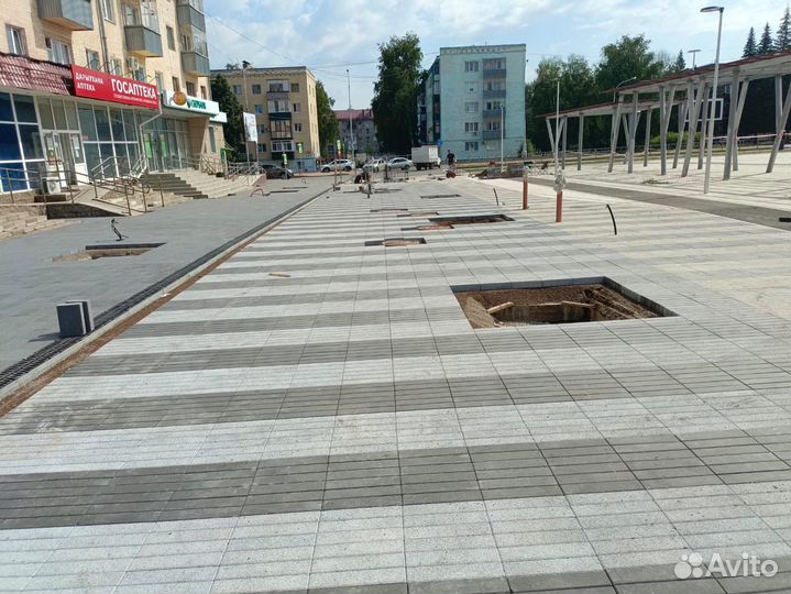 Асфалтирование. брусчатка.цена.договорная