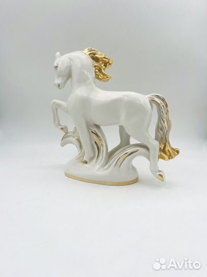 Статуэтка Конь Огонь Лфз СССР Крупный