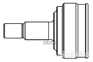 ШРУС наружный к-т ford fiesta V (JH JD ) 8180