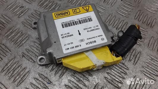 Блок управления airbag land rover range rover 3 (D