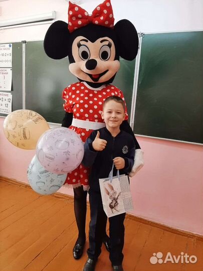 Ростовые куклы Микки Мини Маусы, Миньон, Винни Пух