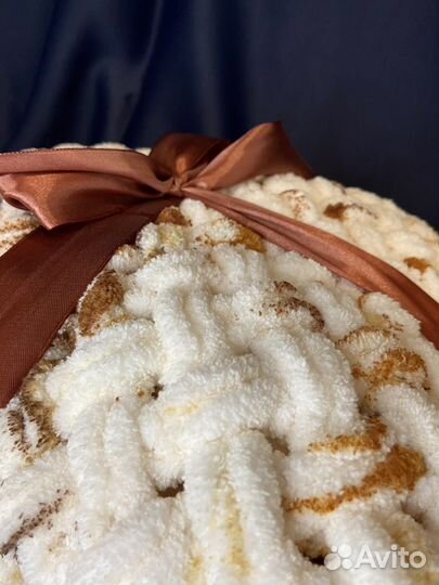 Вязаный плед