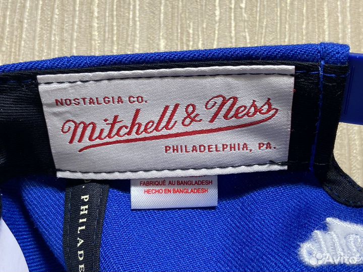 Бейсболка кепка Mitchell Ness 76ers