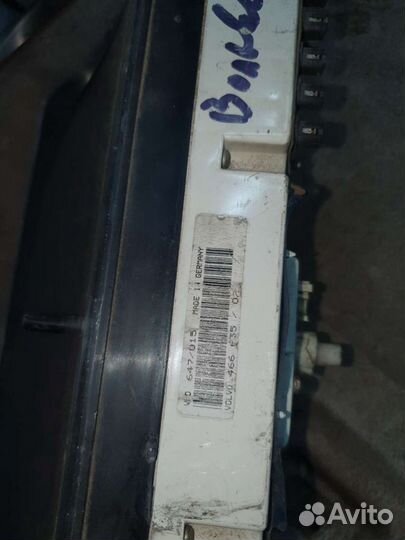 Приборная панель на вольво 460