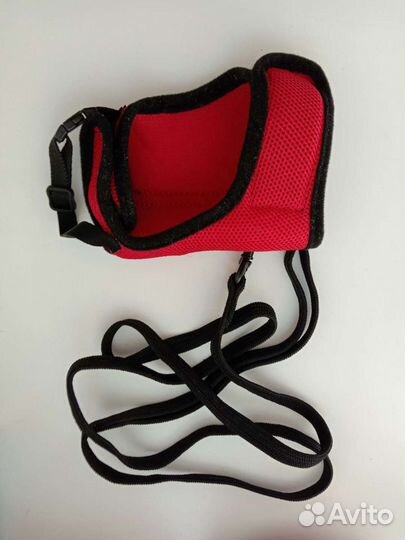 Шлейка+Поводок в размере маленького той-терьерчика