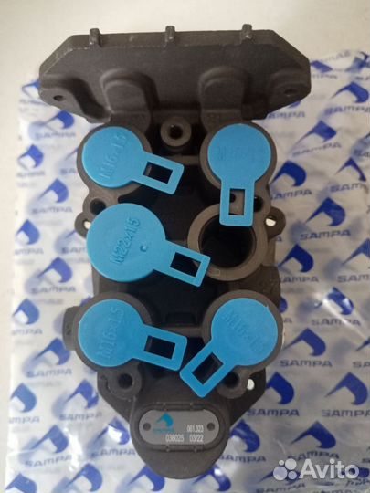 Клапан защитный 4-х контурный iveco eurotech