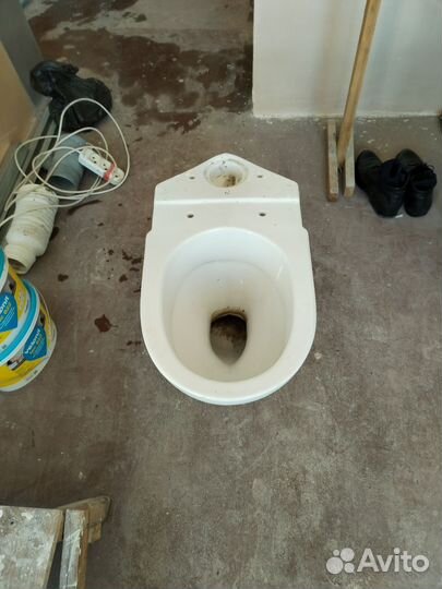 Строительный унитаз