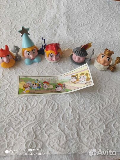 Головы на роликах.Киндер