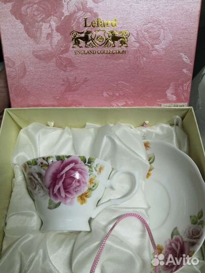 Чайная пара фарфор
