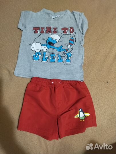 Вещи пакетом на мальчика 98 104