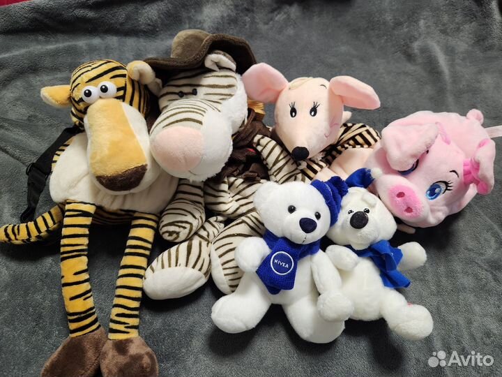 Мягкие игрушки пакетом