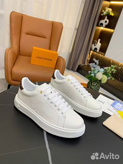 Кеды Louis Vuitton белые