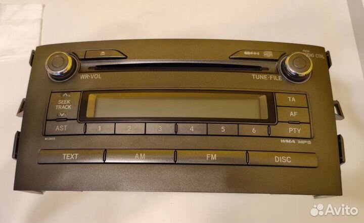 Магнитола toyota auris