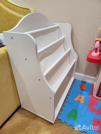 Детская полка-стеллаж для книг Монтессори